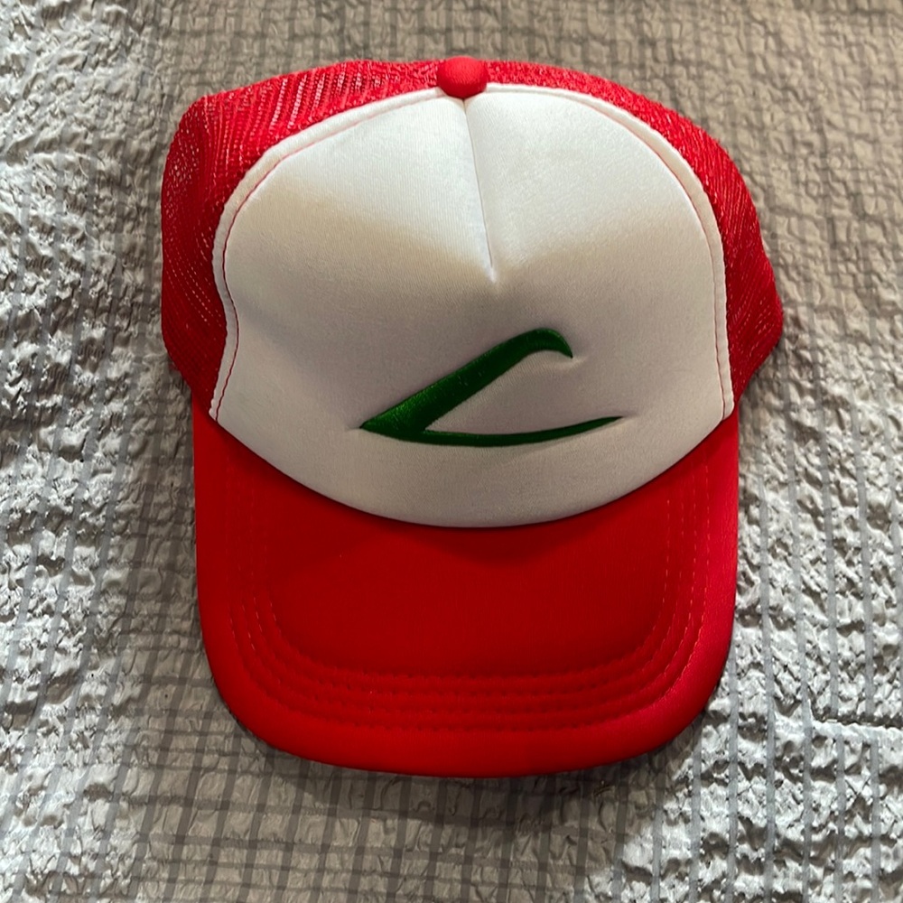 Pokémon Ash Ketchum Cosplay Prop Trucker Hat.
